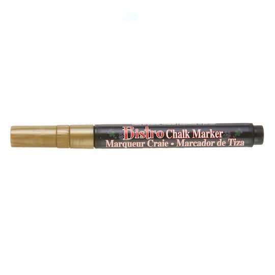 12 Pack: Marvy® Uchida Bistro Fine Point Chalk Marker By Marvy Uchida in Gold | Michaels®